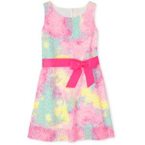 The Children's Place Tie Dye Lace Cut Out Dress